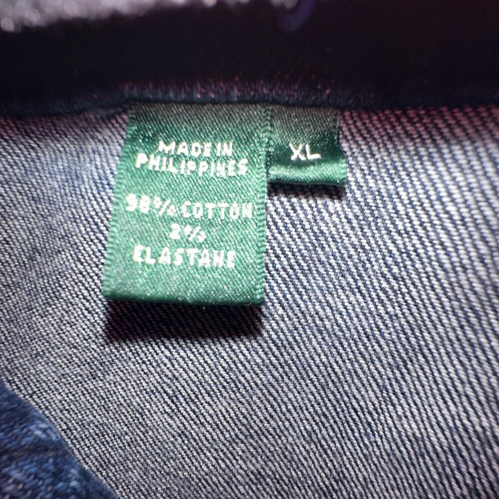 Vintage Ralph Lauren Denim Jacket Size XL - Picture 4 of 8